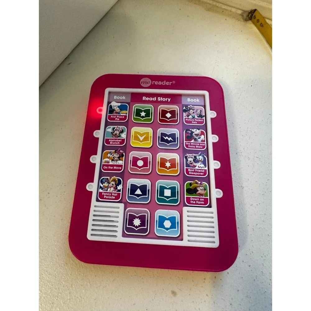 Pink PI Kids Me Reader electronic interactive sound book works